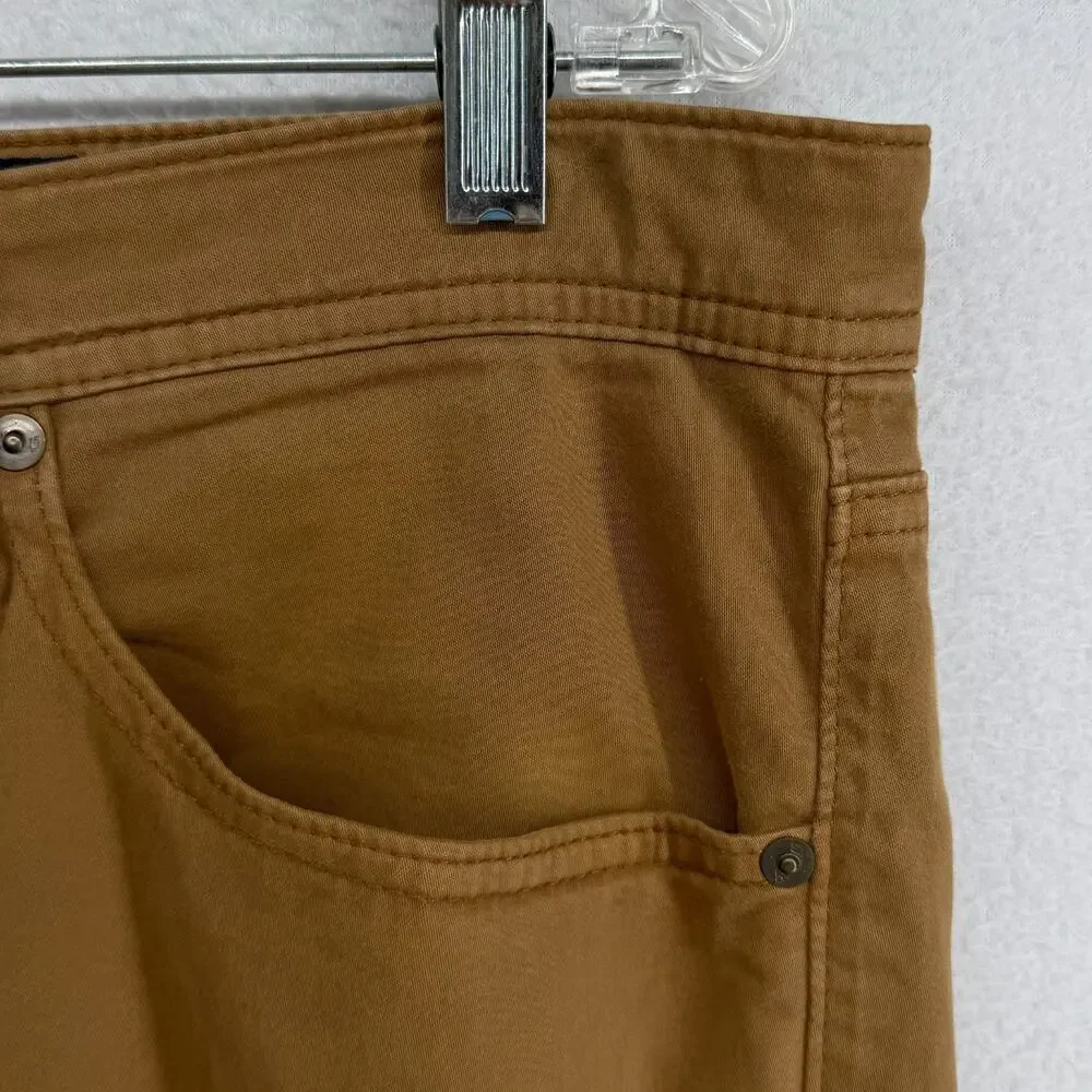 ADRIANO GOLDSCHMIED Jeans Mens 34x34 The Protege Stretch Cotton Brown USA VTG